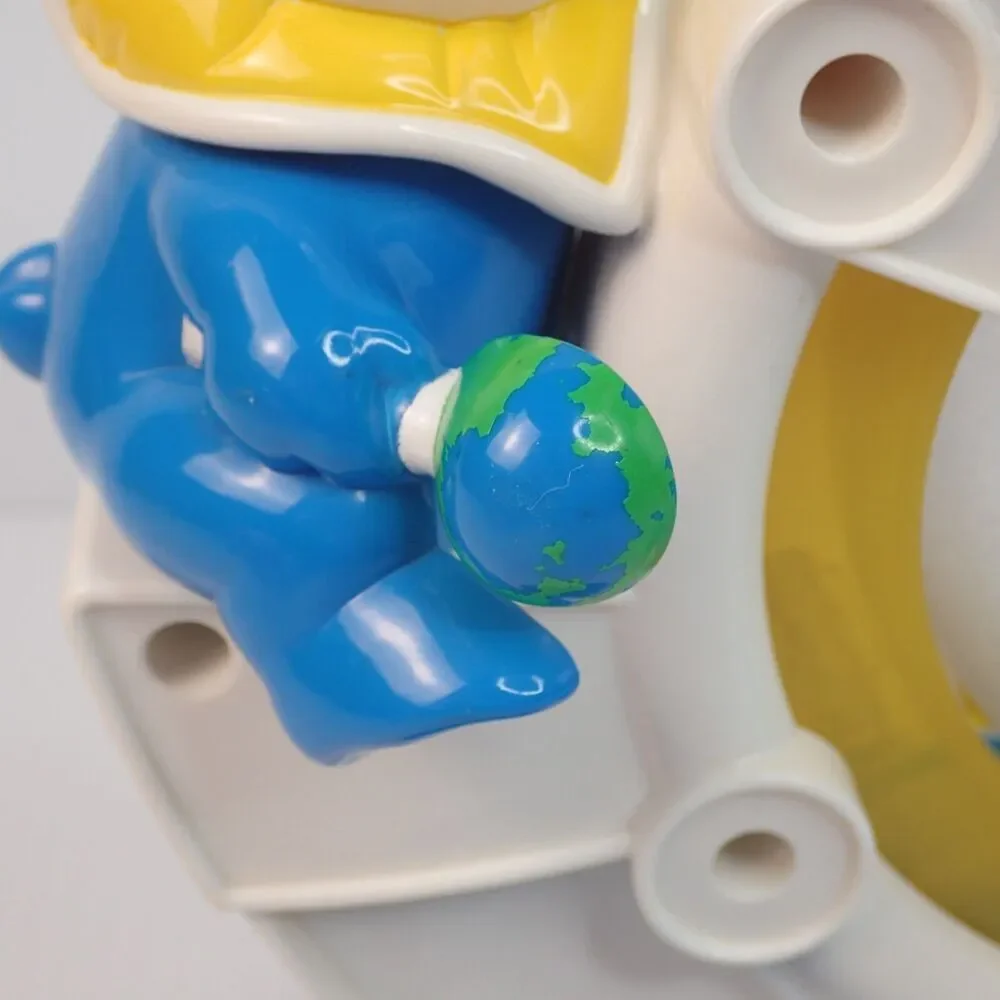 Vtg. Fisher Price Sparkling Symphony Drum Along Bear Pull Toy 2000 Tested Works